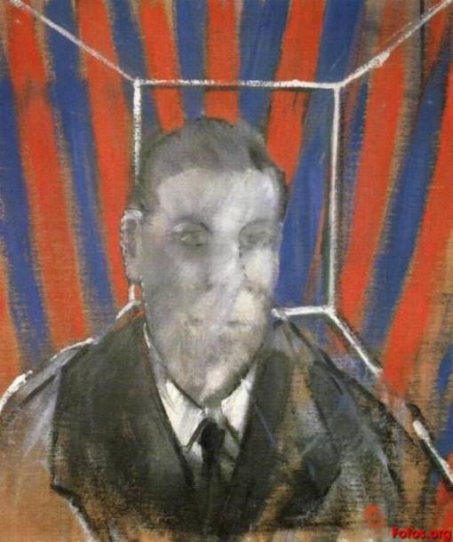 Francis Bacon Estudio de un retrato de un hombre en azul, 1952 